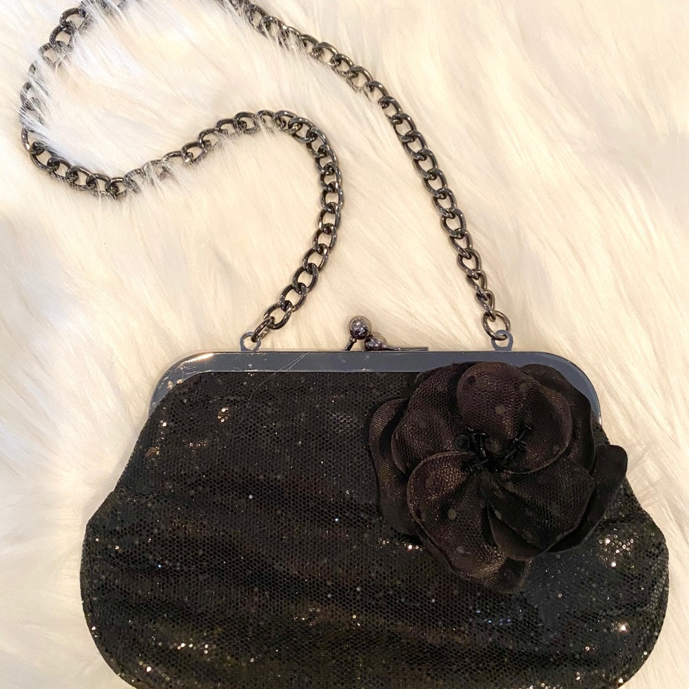 EXPRESS Mini Evening Black Clutch purse Bag